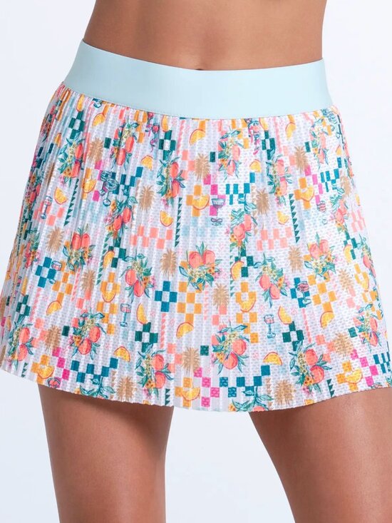 Lucky in Love Pants - Zesty Pleated Skort